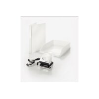 LEITZ Briefkorb WOW A4 52263001 perl weiss