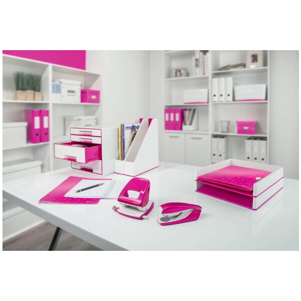 LEITZ Briefkorb WOW A4 52263023 pink