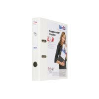 BIELLA Bundesordner Creative 4cm 10342401U weiss mit Sichttasche A4