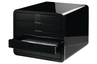 HAN Schubladenbox i-Box A4 C4 1551-13 schwarz, 5 Schubladen