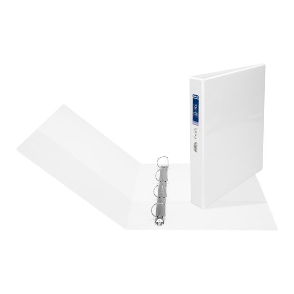 BIELLA Zeigebuch Creative XL#1 4.5cm 44743001U weiss, 4-Ring, Sichttasche A4