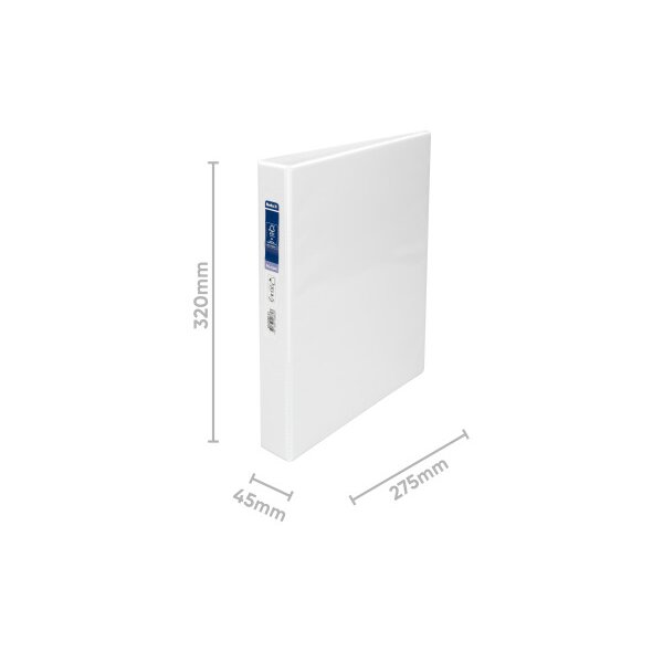 BIELLA Zeigebuch Creative XL#1 4.5cm 44743001U weiss, 4-Ring, Sichttasche A4