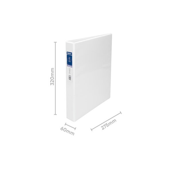 BIELLA Zeigebuch Creative XL#1 6cm 44744001U weiss, 4-Ring, Sichttasche A4