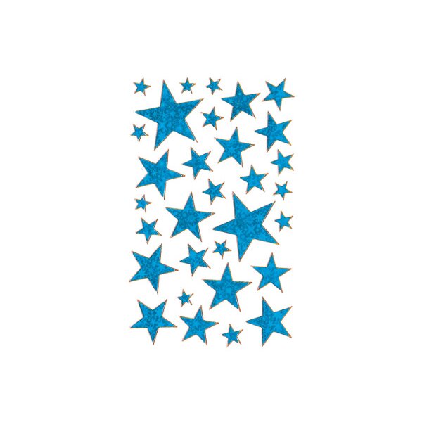 Z-DESIGN Film effet bleu 52259 &eacute;toiles No&euml;l