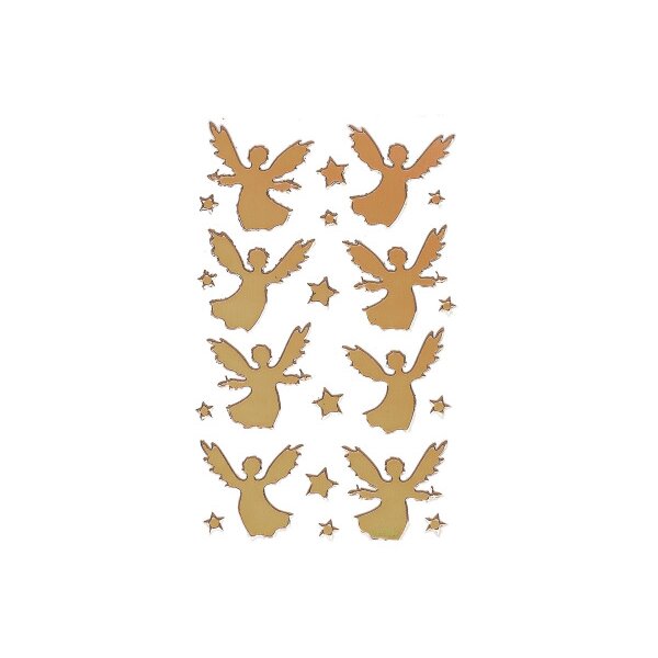 Z-DESIGN Effektfolie gold 52420 Engel Weihnachten