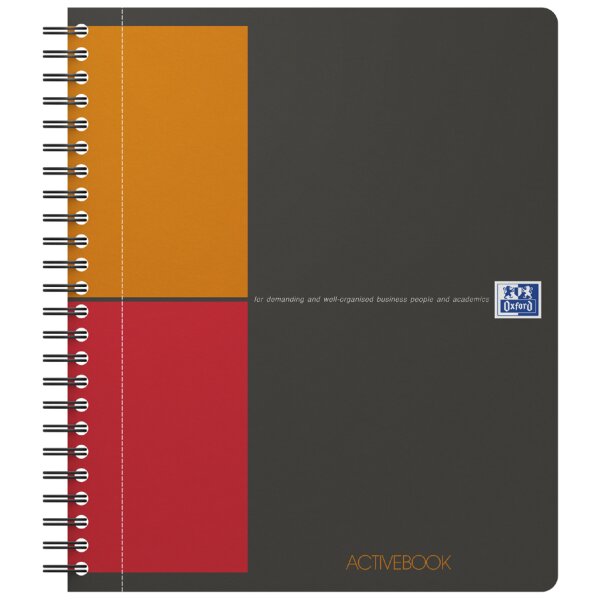 Oxford International Cahier ACTIVEBOOK, A5+, ligné