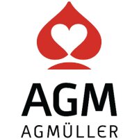 AGMÜLLER Bridge Doppel 57x89mm 106801211 rot/blau 55...