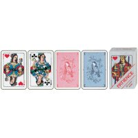 AGMÜLLER Patience 43x66mm 10032199-001 bleu 55 cartes