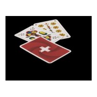 AGMÜLLER Jasskarten Swiss Flag 57x89mm 106801112...