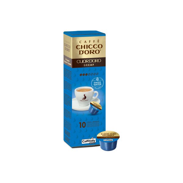 CHICCO DORO Capsules Caffitaly 802024 Cuor dOro decaf 10 pcs.