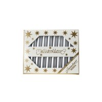 STEINHART Baumkerzen 95x13mm 02390-03 silber 20 Stück