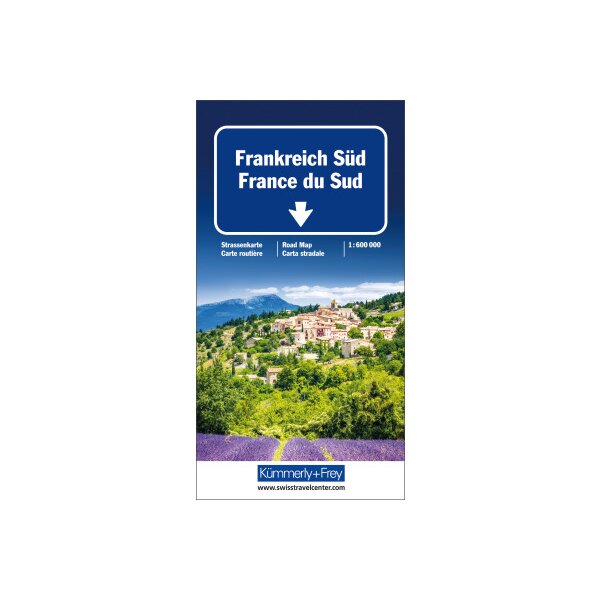 KÜMMERLY+FREY Strassenkarte 3-259-01828- Frankreich-Süd 1:600000