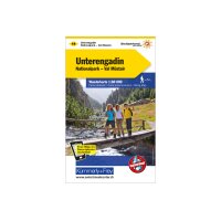 KÜMMERLY+FREY Wanderkarte 325902214 Unterengadin...