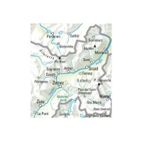 KÜMMERLY+FREY Wanderkarte 325902214 Unterengadin...