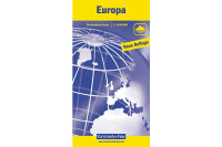 KÜMMERLY+FREY Carte Europe 325901426 physique 1:4,5...