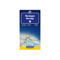 KÜMMERLY+FREY Strassenkarte 325901058 Norwegen 1:750000
