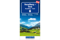 KÜMMERLY+FREY Strassenkarte 3-2559-01299- Vorarlberg...