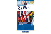 KÜMMERLY+FREY Weltkarte 140x99cm 325904019 politisch...