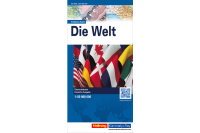 KÜMMERLY+FREY Weltkarte 87,5x51cm 325904040...
