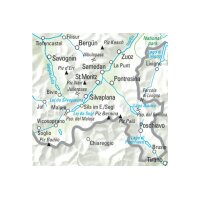 KÜMMERLY+FREY Wanderkarte 325902228 Oberengadin 1:60000