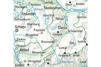 KÜMMERLY+FREY Carte des randonnées 325902212 Glarnerland 1:60000