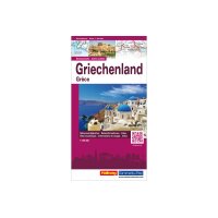 HALLWAG Strassenkarte 382830022 Griechenland 1:800000
