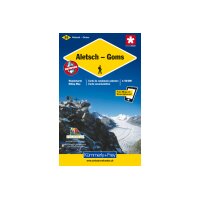 KÜMMERLY+FREY Wanderkarte 325902225 Aletsch-Goms...