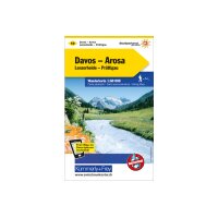 KÜMMERLY+FREY Wanderkarte 325902213 Davos-Arosa 1:60000