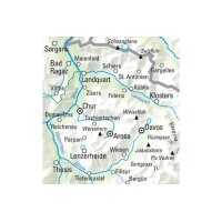 KÜMMERLY+FREY Wanderkarte 325902213 Davos-Arosa 1:60000