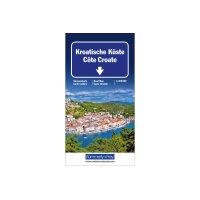 HALLWAG Strassenkarte 325901414 Kroatische Küste...