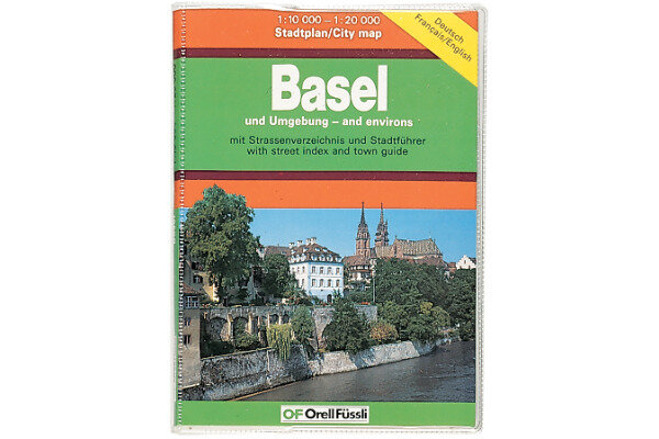 ORELL-FÜSSLI Pocket planer 11x17cm 783905706710 Basel 1:12000