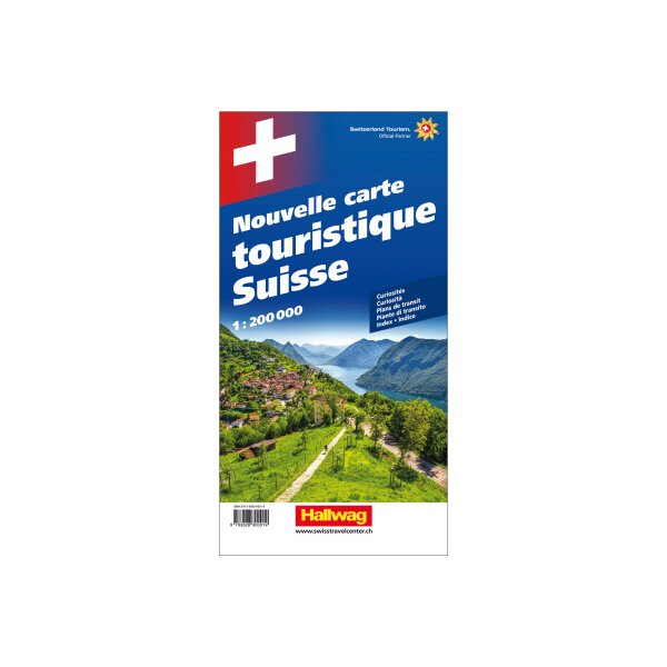 HALLWAG Neue Reisekarte 3-8283-3021- Schweiz 1:200000