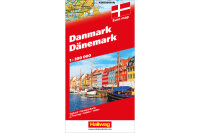 HALLWAG Carte routière 382830012 Dänemark...