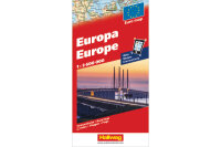 HALLWAG Strassenkarte 382830993 Europa (Dis BT) 1:3,6 Mio.