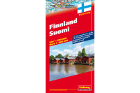 HALLWAG Carte routière 382830935 Finnland 1:800000