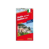 HALLWAG Strassenkarte 382831051 Italien Süd 1:650000