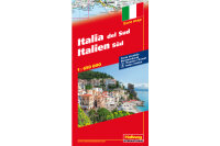 HALLWAG Strassenkarte 382831051 Italien Süd 1:650000