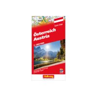 HALLWAG Strassenkarte 382830994 Österreich (Dis)...