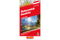 HALLWAG Strassenkarte 382830994 Österreich (Dis)...