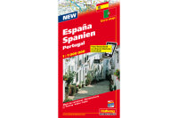 HALLWAG Carte routière 382830926 Spanien-Portugal...