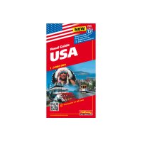 HALLWAG Strassenkarte 3-8283-1087- USA (Dis/BT) 1:3,8 Mio.
