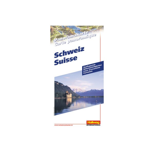 HALLWAG Carte Panorama 382831055 Suisse