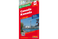 HALLWAG Carte routière 382830466 Kanada (Dis/BT)...