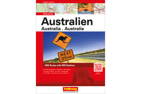 HALLWAG Atlas routière 978-3-8283-0 Australien