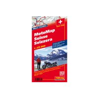 HALLWAG MotoMap 382830972 Schweiz 1:275000