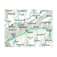 KÜMMERLY+FREY Wanderkarte 325900223 Crans-Montana...