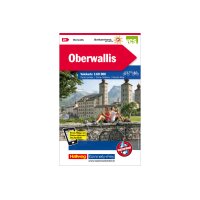 KÜMMERLY+FREY Velokarte 325902421 Oberwallis 1:60000