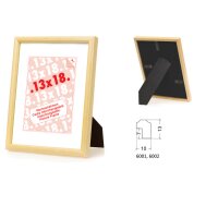 DEBEX Wechselrahmen 21×29,7cm 600103-210X2 Holz natur