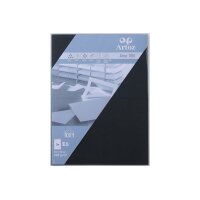 ARTOZ Cartes 1001 E6 107372262 220g, noir 5 feuilles