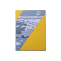 ARTOZ Cartes 1001 E6 107372262 220g, jaune soleil 5 feuilles